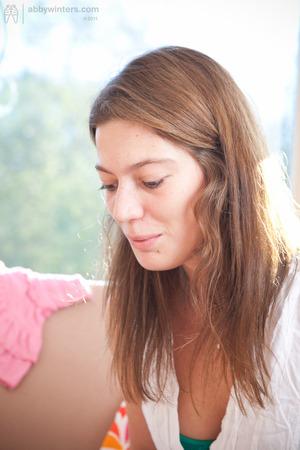 Girl Girl Anal insertions Aletta & Klara