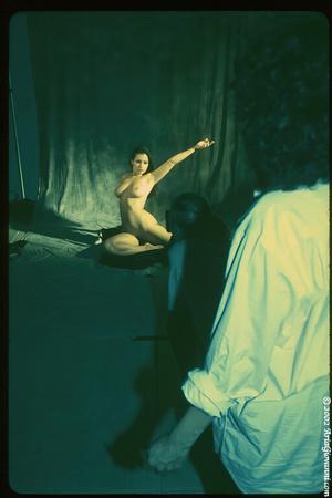 Aria Giovanni - Posing for Olivia in Color