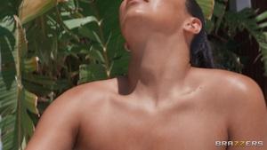 #Brazzers - Jasmine Sherni - Pool Prankster Drowns In Ass