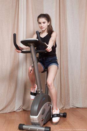 #WeAreHairy Evelina Darling Denim Short Silver Cycle