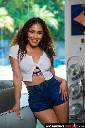 #NaughtyAmerica - Liv Revamped - My Friends Hot Girl - Sexy brunette Liv Revamped gets BBC from her boyfriends friend