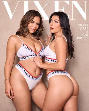 #Vixen - Violet Starr, Gal Ritchie - Curvy Besties Share Cock