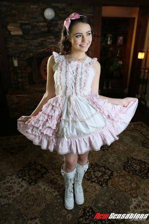 #NewSensations Kylie Quinn - Innocence of Youth 9 Kylie Quinn Sits and Waits For Play Today 20161121 #costume #livingdoll #xxxta #dressup