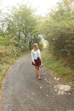 #ClubSeventeen Lucette Nice Lovely teen fucked in the woods