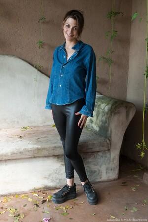 #WeAreHairy Johaquina Blue Shirt Black Pants