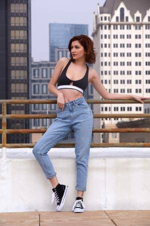 Skye Blue Casual Chic