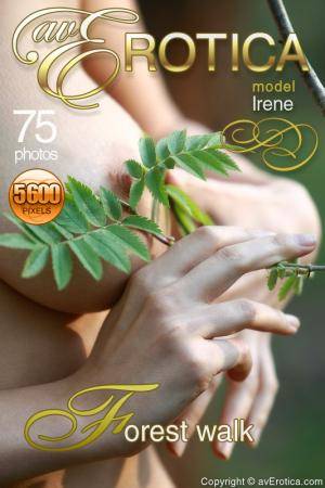 #AvErotica Irene AKA Christina Shmidt Forest Walk