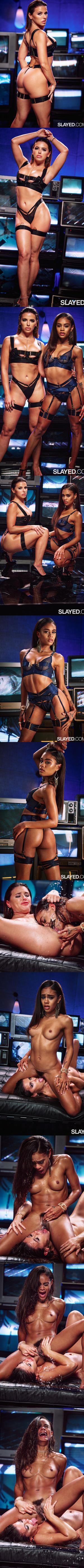 #Slayed - Adriana Chechik, Scarlit Scandal - Surveillance (August 19th, 2021) #Lesbian #Squirt #BigTits #Lingerie