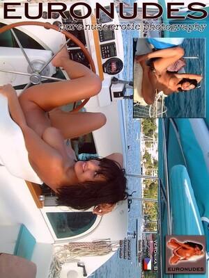 #EuroNudes Veronica Vanoza Boat