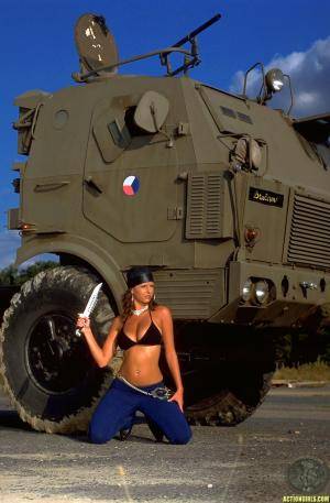 #ActionGirls Zuzana Drabinova - Sexy Leather