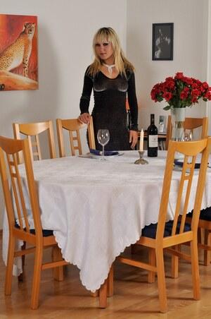 #TeenDreams Blonde Teen Lucie Hikes Her Dress Up And Masturbates