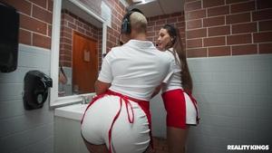Serena Hill, Thick Ass Daphne-Fresh Meat and Two Hot Buns-RealityKings
